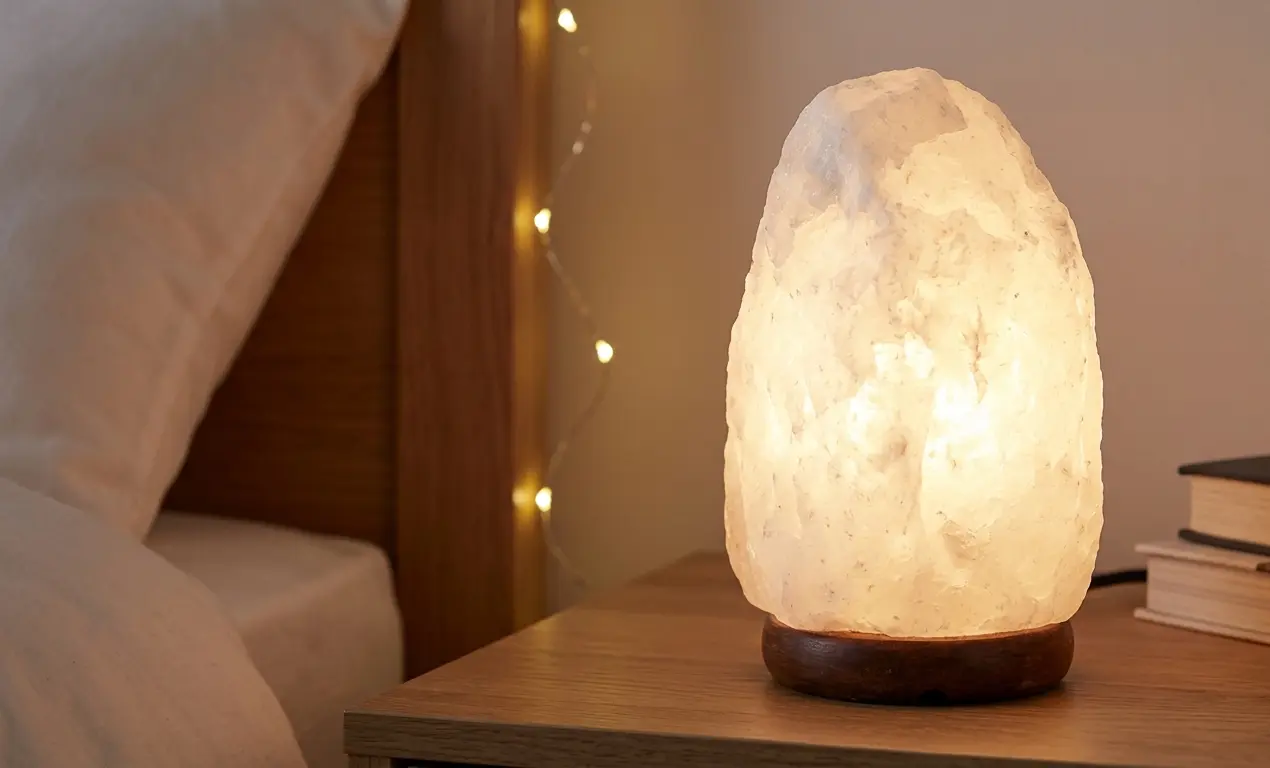 Himalayan White Lamp